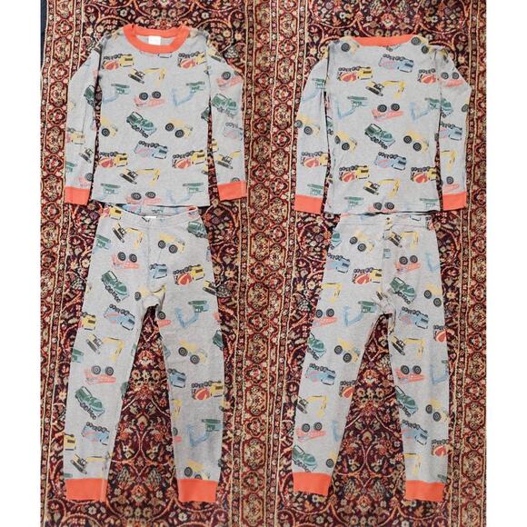 Hanna Andersson Lot of 7 Organic Cotton Printed Pajama Sets Size 6-7 Long Sleeve - Picture 4 of 14